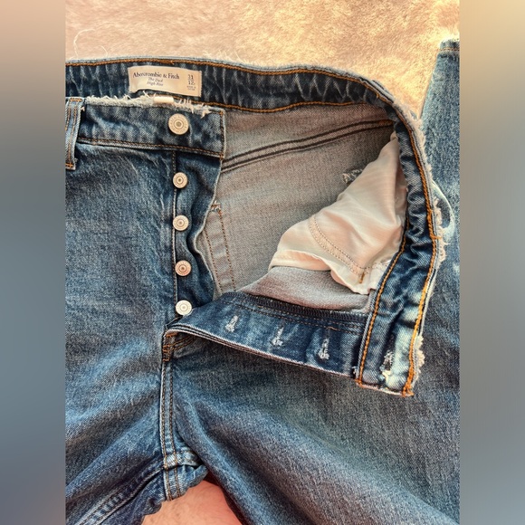 Abercrombie & Fitch Blue Women Jeans - Picture 6 of 10